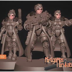 1.png STL file Inquisition anime figurines・3D printing design to download