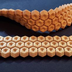 20230812_180552.jpg Fichier STL Bracelet en nid d'abeille・Plan pour imprimante 3D à télécharger