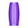 Bulging Lower Grip.STL Modular Lightsaber: Lower Grip 2
