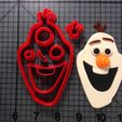 Frozen-Olaf-Face-Cookie-Cutter-Set-2.jpg COOKIE CUTTER SETS KIT 1 (45 COOKIE CUTTERS) CORTADORES KIT 1 DE 45 CORTADORES