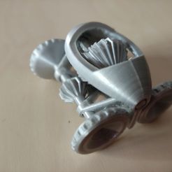 SCARAB 4WD Buggy - Print In Place