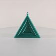 Subtractive-Triangle-Ornament-by-Slimprint,-SBT1-2.jpg Subtractive Triangle Tree Ornament, Christmas Decor by Slimprint