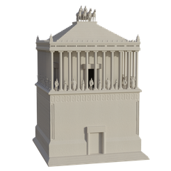 mau1.png Archivo STL Mausoleo de Halicarnaso・Modelo para descargar y imprimir en 3D