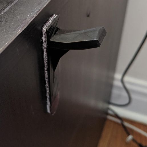 Download STL file Headphone hook command strip compatible • 3D