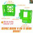 Geprc-Mark-4-GH11-Mini-Mount-3.jpg GEPRC Mark4 Gopro Hero 11 Mini Mount 25 Degree