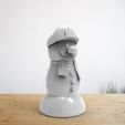 Luigi.6.jpg STL file Luigi Snowman・3D printer design to download