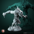 Goul4.png Ghouls set 6 miniatures 32mm pre-supported
