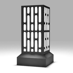 Lamp_1.png Файл STL Настольная лампа в тематике "Звезда смерти" из Звездных войн・3D-печать дизайна для загрузки
