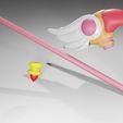7.jpg 3D Printable Files: Cardcaptor Sakura Clow Staff Sealing Wand
