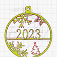 bola-2023.png CHRISTMAS TREE ORNAMENT WITH THE WORD 2023 - CHRISTMAS TREE ORNAMENT WITH THE WORD 2023