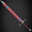 TrunksSwordFrontal.jpg Dragon Ball Trunks Sword and Scabbard for Cosplay