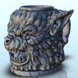 1.png Werefolf caneca de dados (7) - Suporte de lata de cerveja Recipiente de armazenamento Torre de refrigerante Caixa DnD RPG Boardgame 33cl 25cl 12oz 16oz 50cl Bebida