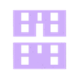 AA sbc Front and rear walls.stl Stone Cottage, Farmhouse, Lineside Building, Canal Building,