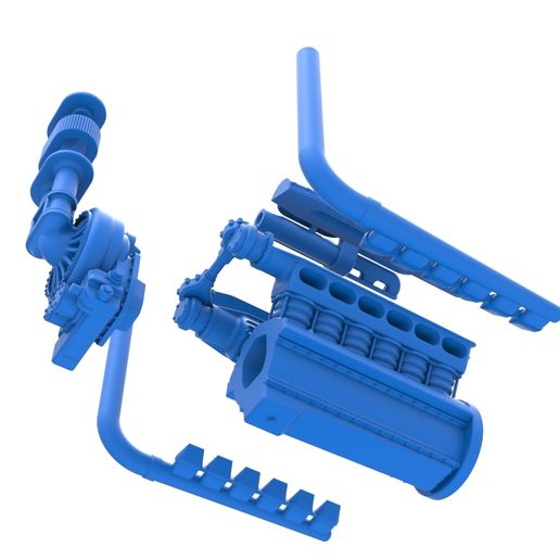 52.jpg Engine V12 for pulling tractor Version 3 Scale 1:25