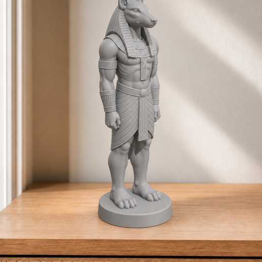05-grau.png Anubis STL & 3MF – vier Größen, Bambu Lab A2L/P2S | FehnFactory