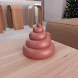 untitled2.png 3D Poop Decor For Home and Living with 3D Stl Files & 3D Printing, Gift for Mom, Poop Gift, 3D Printed Decor, Cute Poop, Gift for Kids