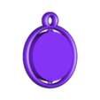 Customisable_Spinning_Key_Ring_Blank.stl Llavero giratorio