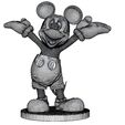 Wire-1-1080.jpg Mickey Mouse.3D druckbar.STL.