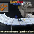 Cybertronian Streets CyhberBase Tracks 3D file Transformers Cybertronian Streets CyberBase Tracks・3D print model to download