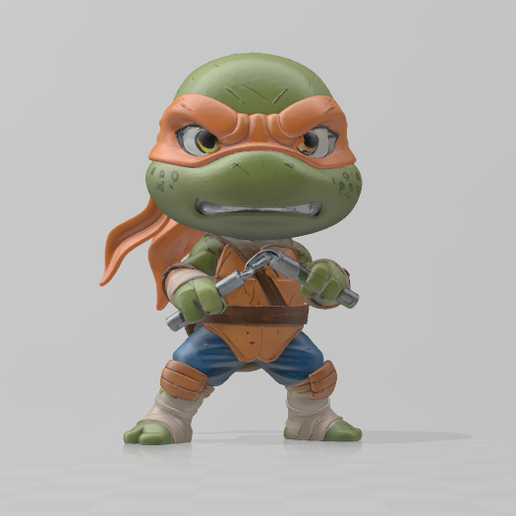 Dessin de Michel Ange Tortue Ninja