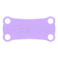 Simson Schriftzug V2.stl Simson S50/51 handlebar support plates - Set 1