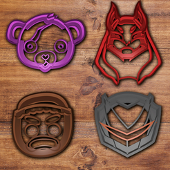 Todo.png STL-Datei Fortnite Cookie cutter set・Design für 3D-Drucker zum herunterladen
