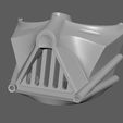01.jpg Free STL file Darth Vader face mask cover.・Design to download and 3D print