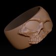 5.jpg Totenkopf Band Ring