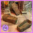 Coffins-Painted.png Dungeon Scatter Terrain Pack