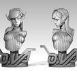1-main.jpg DVA OVERWATCH fan art full body model + bust modes