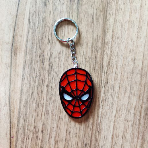 SPIDER-MAN KEYCHAIN 3D model
