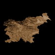 3.png Topographic Map of Slovenia – 3D Terrain
