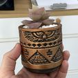 Vintage-Pot-mold-2.jpg STL file Cement vintage pot mold・3D printer design to download
