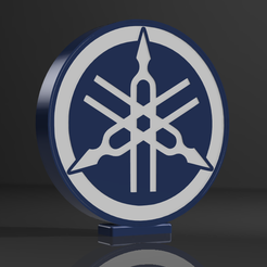 2.png STL file Yamaha lamp・3D printer model to download