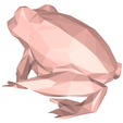 model-6.png Frog low poly