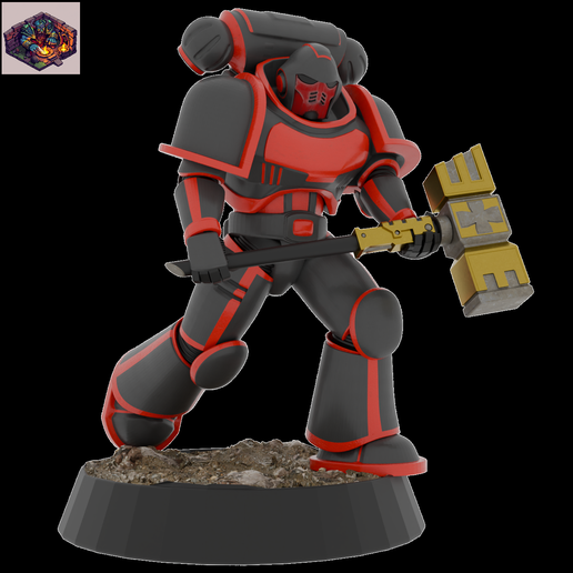 SpaceMarinePose2.png Warhammer Set