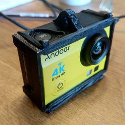 180617-IMG_20180617_195155.jpg Fichier STL gratuit Andoer Action Cam cadre de la lanière・Modèle à télécharger et à imprimer en 3D