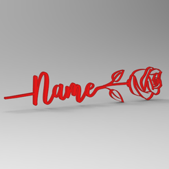 Capture-d’écran-2021-05-10-174445.png Your loved one's name in lovely 3D printed rose