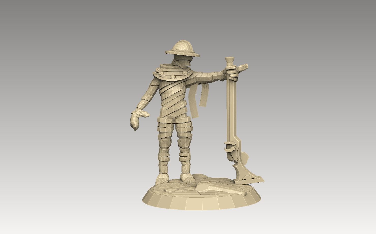mummy2a.jpg 3D file Mummy Pack 2・3D printable model to download, SharedogMiniatures