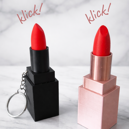 Lipstick Clicker Keychain - Cherry MX Compatible