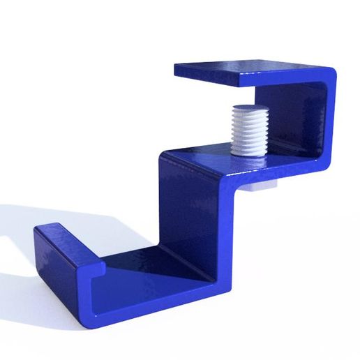 Clamp-On Headphone Hook – Adjustable Under Desk Headset Holder (No Supports)