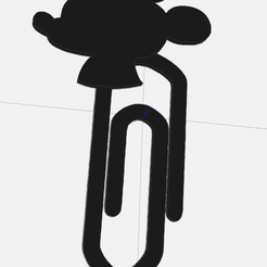 pop.png STL file bookmark mickey・3D printer design to download, IDfusion