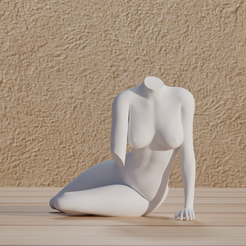 0001.png Fichier 3D Fichier: torso femme au format numérique V2・Objet imprimable en 3D à télécharger