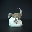 Cryolophosaurus_5.jpg STL file Cryolophosaurus Feathered・3D printable model to download, Dino_and_Dog