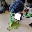 IMG_20211109_092306.jpg Microphone and LED Light Holder for Desktop Vlogging