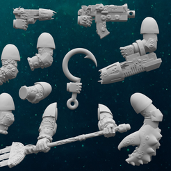 DweaponRender.png Weapons and Arms of The Drowned