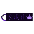 12.SARAI.stl Personalized key rings for backpacks.