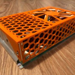 IMG_7326.jpeg Anycubic i3 Mega (-S) PSU cover for 90x14mm fan.