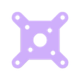 1806_motor_cross.stl Lightning dancing wings nose cover and motor mount