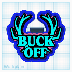 Horns-Buck-off.png STL file Horns buck off・3D print design to download